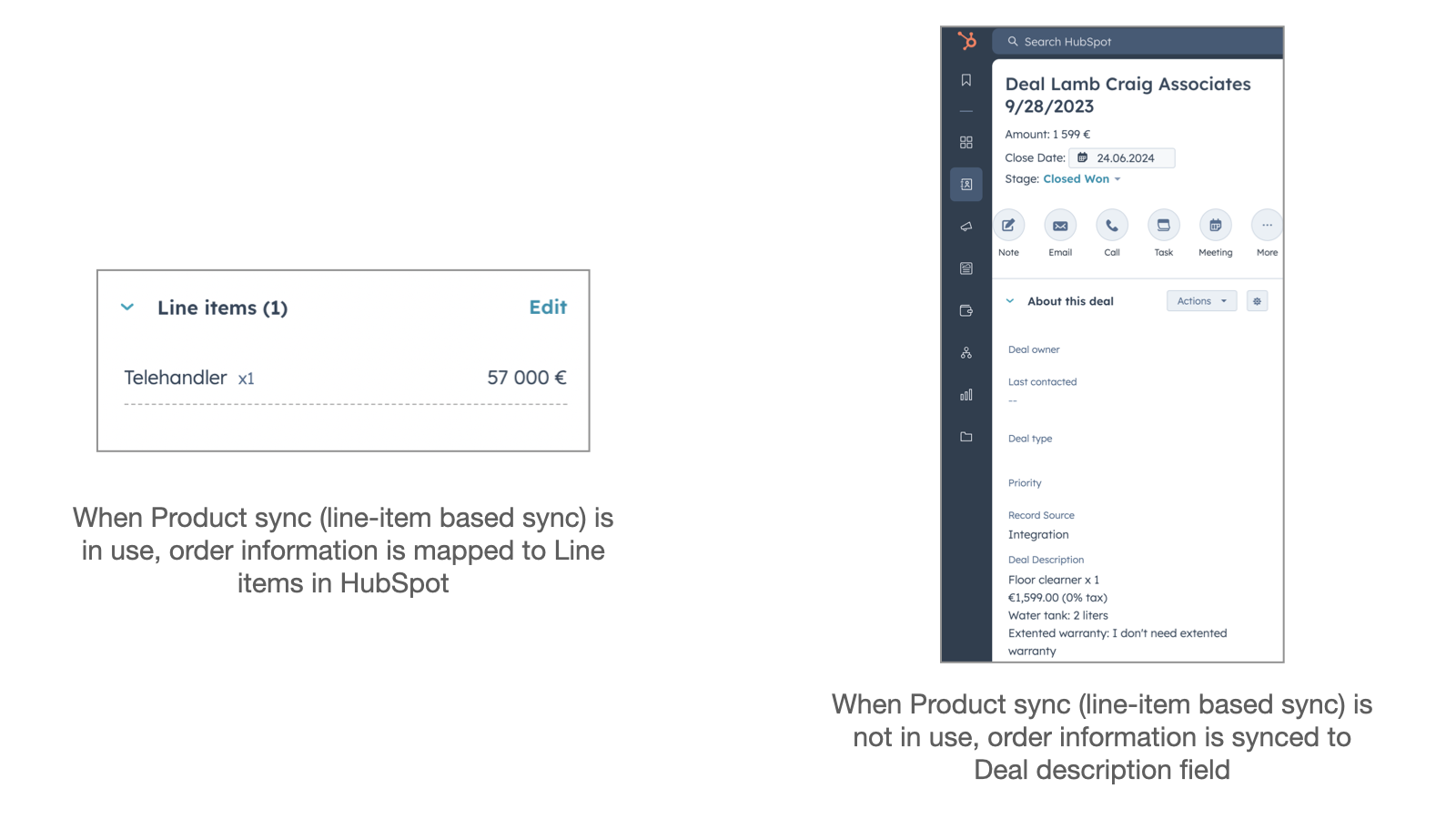 Sync Products from HubSpot to HeadQ